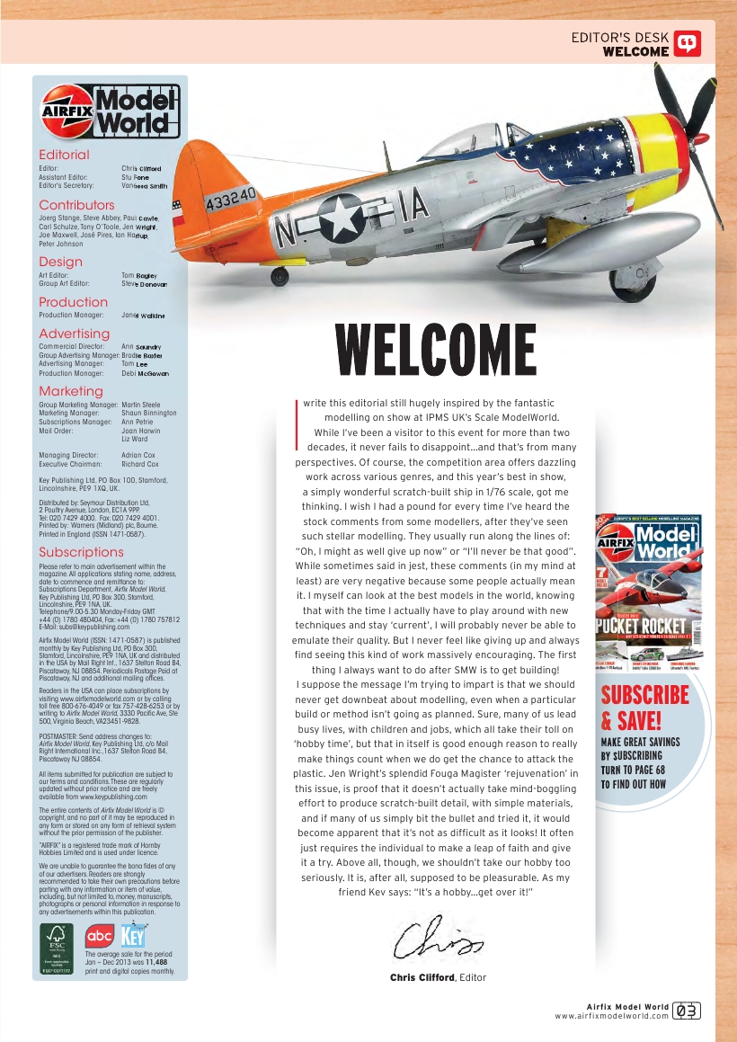 Airfix Model World 50 2015-1